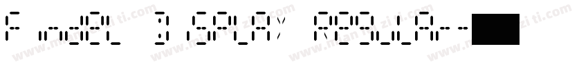 Findel Display Regular字体转换